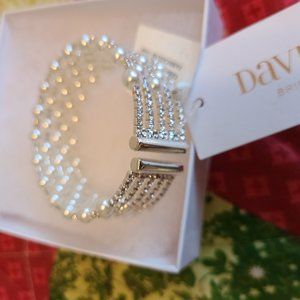 Pearl and Rhinestone jewelry and hair accessories